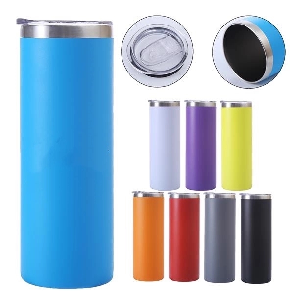 20Oz Insulated Stainless Steel Double Wall Water Bottle - 20Oz Insulated Stainless Steel Double Wall Water Bottle - Image 0 of 7