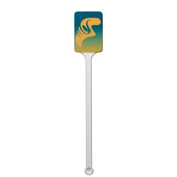 6.25" Upright Rectangle Plastic Drink Stirrer - Colored - 6.25" Upright Rectangle Plastic Drink Stirrer - Colored - Image 0 of 3