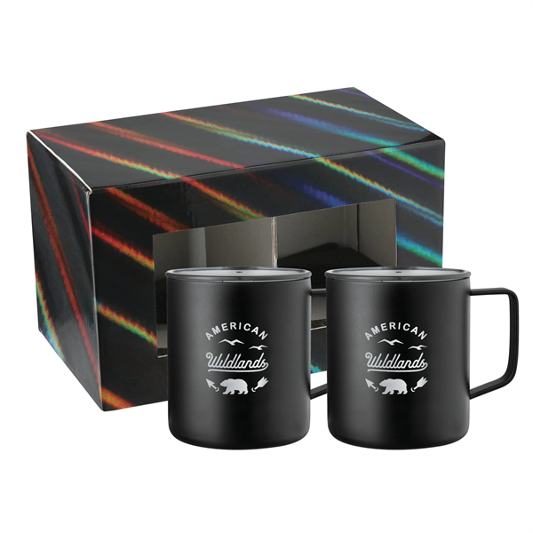 Rover Camp Mug 14oz Powder coated 2 in 1 Gift Set - Rover Camp Mug 14oz Powder coated 2 in 1 Gift Set - Image 9 of 9