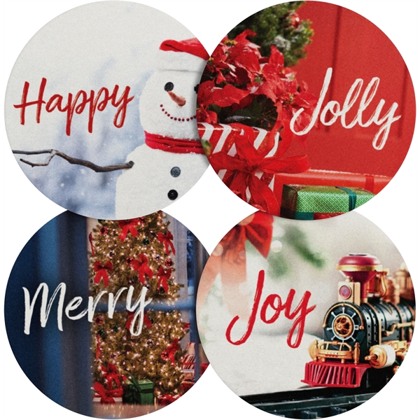 80 PT 3.5" Round Coasters - 80 PT 3.5" Round Coasters - Image 4 of 4