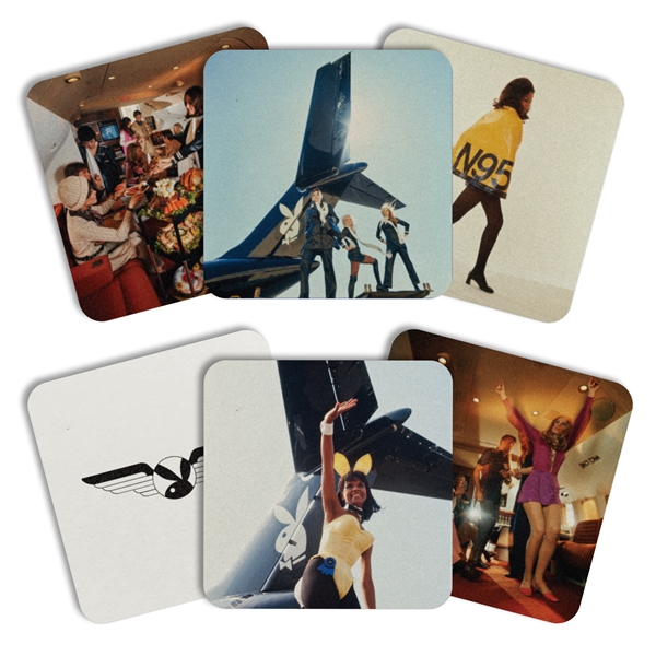 80 pt. 4" Square Coasters - 80 pt. 4" Square Coasters - Image 3 of 4