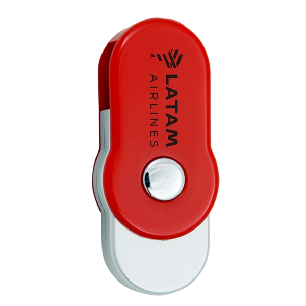Winfield Rounded Red Swivel USB Flash Drive - Winfield Rounded Red Swivel USB Flash Drive - Image 1 of 3
