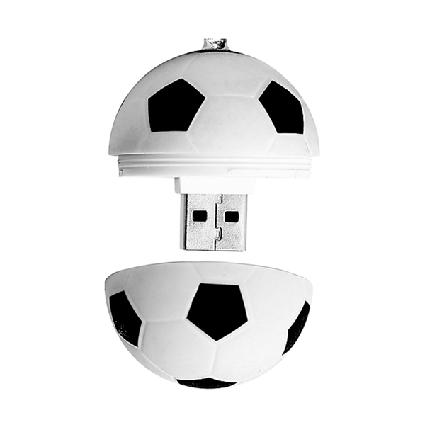 Soccer Ball USB Flash Drive - Soccer Ball USB Flash Drive - Image 2 of 3