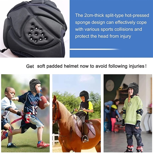 Protective Helmet For Soft Shell Football - Protective Helmet For Soft Shell Football - Image 3 of 5