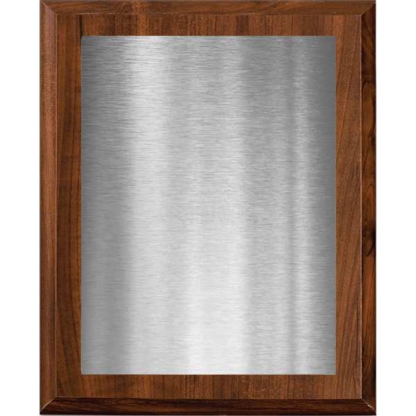 Cherry Finish Plaque w/ Single Engraved Plate - Cherry Finish Plaque w/ Single Engraved Plate - Image 13 of 13