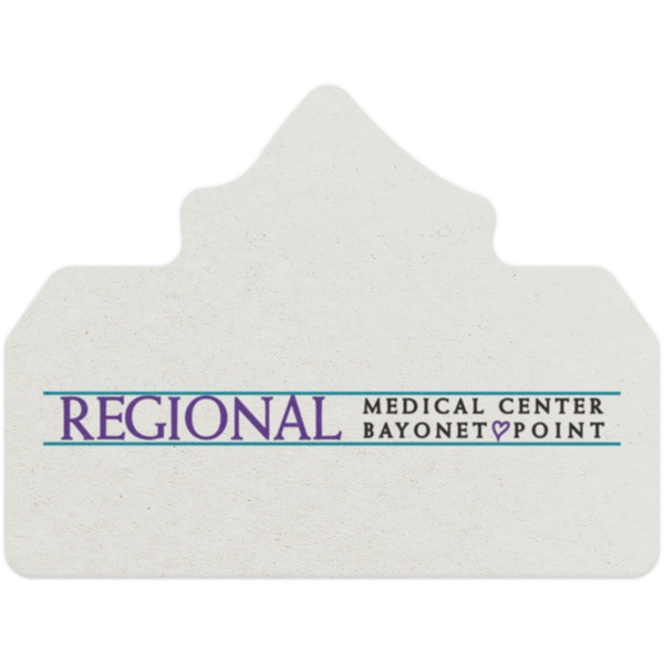 80 pt Stock Shape Pulpboard Coaster - 80 pt Stock Shape Pulpboard Coaster - Image 7 of 10