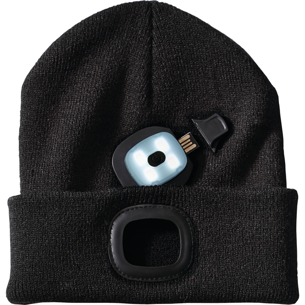 Unisex MIGHTY LED Knit Toque - Unisex MIGHTY LED Knit Toque - Image 5 of 5