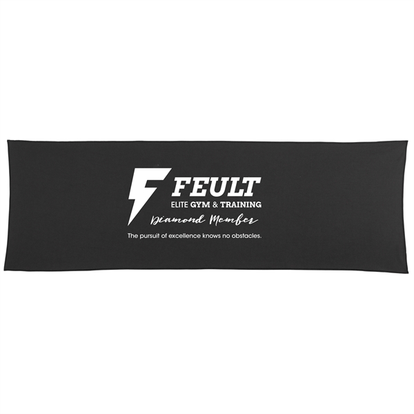 Recycled PET Eco Cooling Fitness Towel - Recycled PET Eco Cooling Fitness Towel - Image 2 of 2