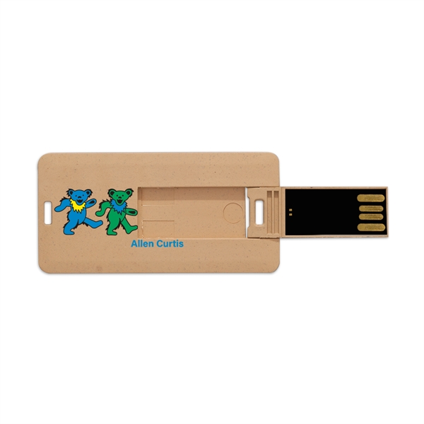 Franklin Eco-Friendly Mini Swivel Card USB - Franklin Eco-Friendly Mini Swivel Card USB - Image 0 of 7