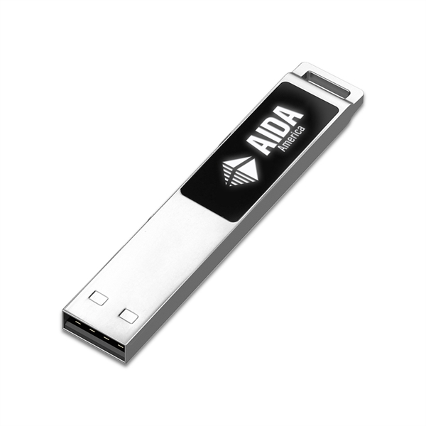 Buena Park Light-Up USB Flash Drive - Buena Park Light-Up USB Flash Drive - Image 0 of 6