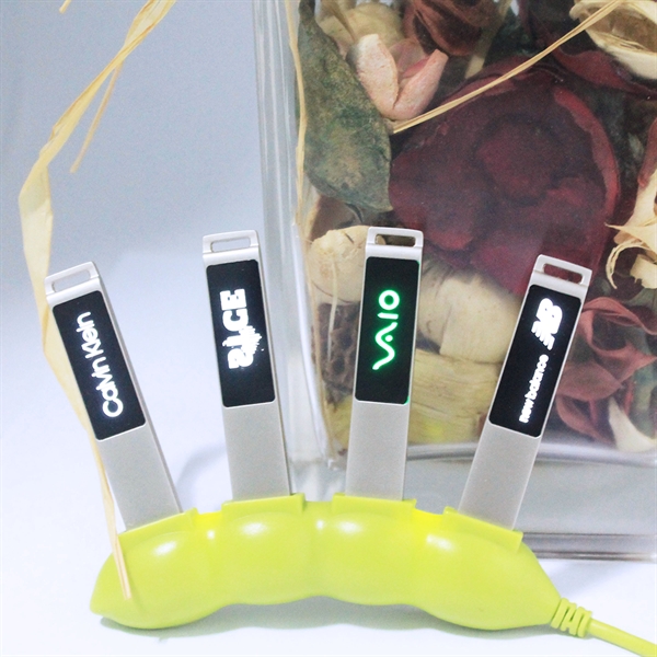 Buena Park Light-Up USB Flash Drive - Buena Park Light-Up USB Flash Drive - Image 4 of 6