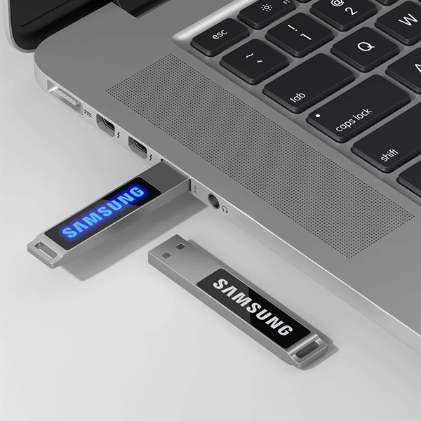 North Center Light-Up USB Flash Drive - North Center Light-Up USB Flash Drive - Image 5 of 11