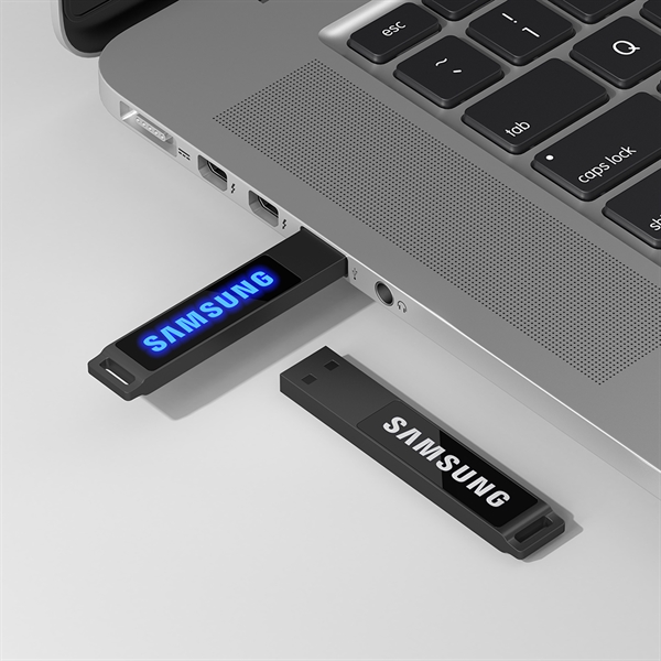 North Center Light-Up USB Flash Drive - North Center Light-Up USB Flash Drive - Image 6 of 11