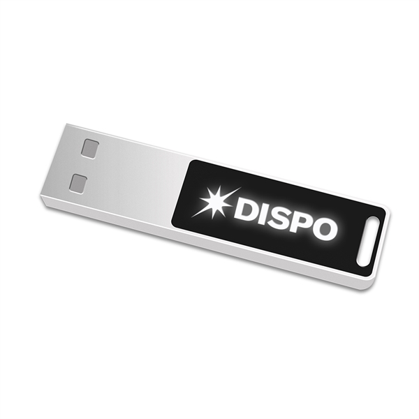 Sauganash Light-Up USB Flash Drive - Sauganash Light-Up USB Flash Drive - Image 1 of 7