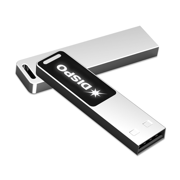 Sauganash Light-Up USB Flash Drive - Sauganash Light-Up USB Flash Drive - Image 2 of 7