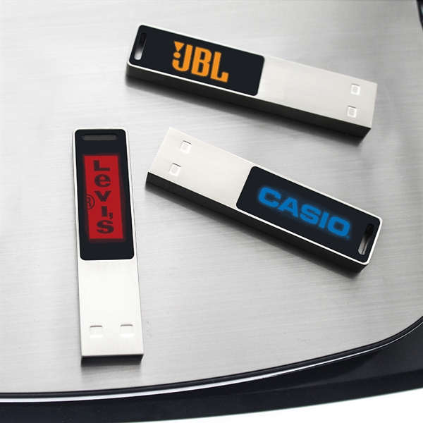 Sauganash Light-Up USB Flash Drive - Sauganash Light-Up USB Flash Drive - Image 4 of 7