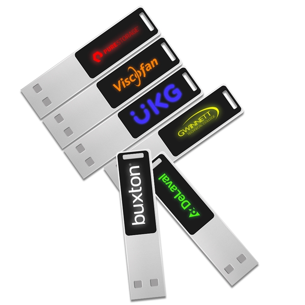 Sauganash Light-Up USB Flash Drive - Sauganash Light-Up USB Flash Drive - Image 5 of 7
