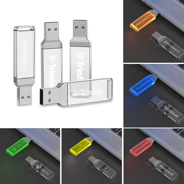 Archer Heights Light-Up USB Flash Drive - Archer Heights Light-Up USB Flash Drive - Image 3 of 5