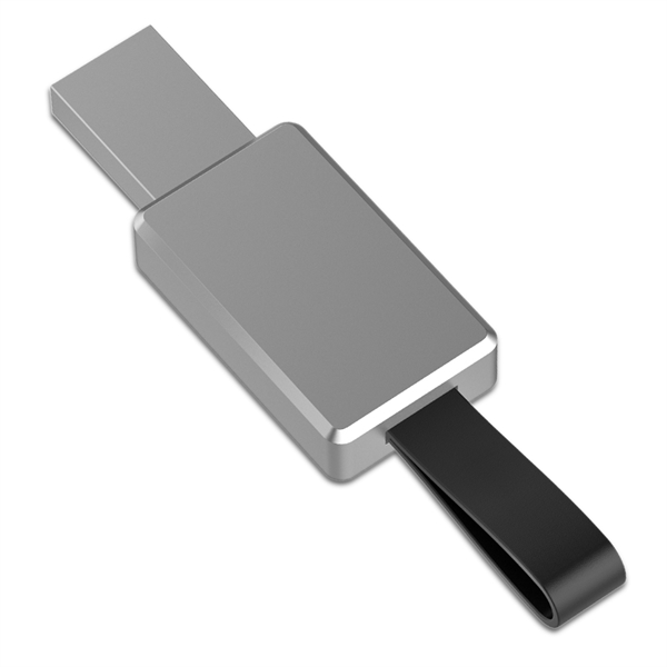Ashburn Light-Up USB with Silicone Loop - Ashburn Light-Up USB with Silicone Loop - Image 1 of 7