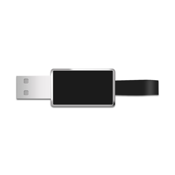 Ashburn Light-Up USB with Silicone Loop - Ashburn Light-Up USB with Silicone Loop - Image 6 of 7