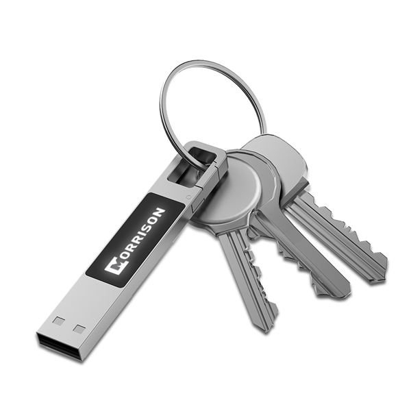 Clearing Light-Up USB with Hook - Clearing Light-Up USB with Hook - Image 0 of 10