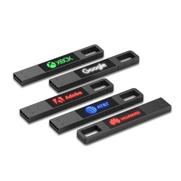 Clearing Light-Up USB with Hook - Clearing Light-Up USB with Hook - Image 6 of 10