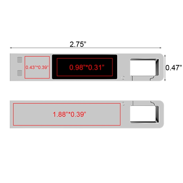 Clearing Light-Up USB with Hook - Clearing Light-Up USB with Hook - Image 9 of 10