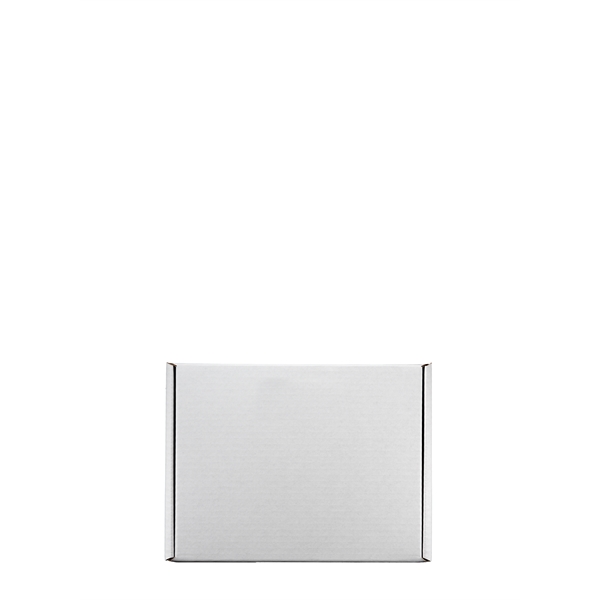 Mailing Box, B-Flute 10" x 8" x 4" - White - D - 320 sq in - Mailing Box, B-Flute 10" x 8" x 4" - White - D - 320 sq in - Image 6 of 7