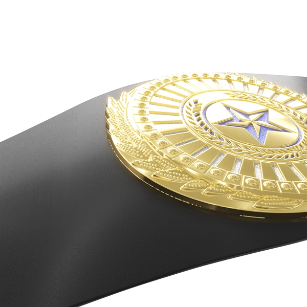 Express Lightweight Championship Belt With Center Plate - Express Lightweight Championship Belt With Center Plate - Image 15 of 17