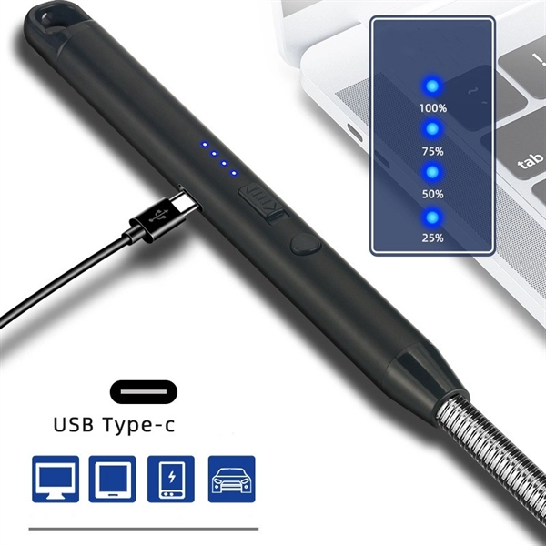 Type C Windproof Rechargeable Usb Electronic Lighter - Type C Windproof Rechargeable Usb Electronic Lighter - Image 10 of 10