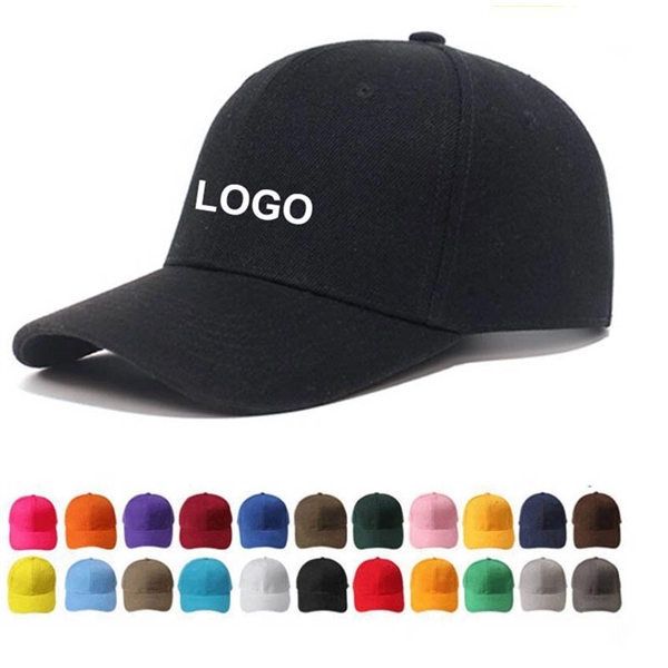 Classic Cotton Structured Baseball Hats - Classic Cotton Structured Baseball Hats - Image 0 of 2