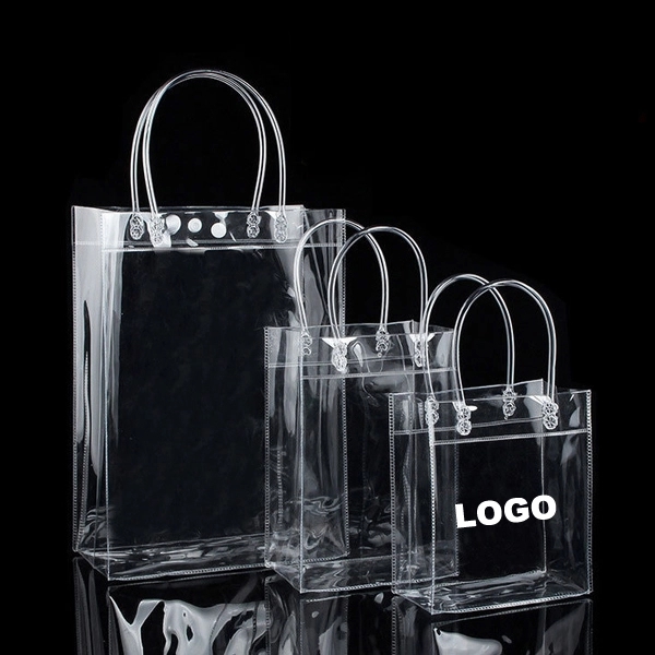 Clear PVC Gift Bag - Clear PVC Gift Bag - Image 0 of 1