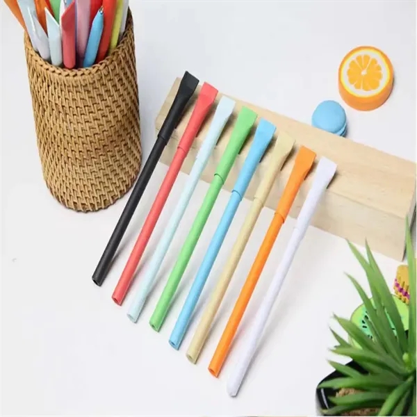 Kraft Paper Barrel Writing Pen - Kraft Paper Barrel Writing Pen - Image 1 of 1