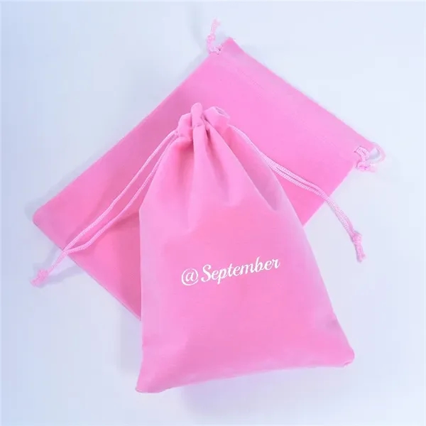 Velvet Drawstring Gift Bag - Velvet Drawstring Gift Bag - Image 1 of 1