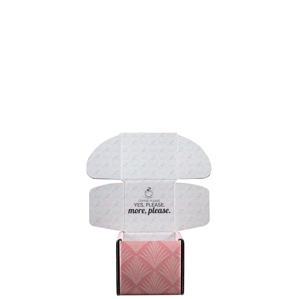 Mailing Box, B-Flute 4" x 4" x 4" - White - B - 064 sq in - Mailing Box, B-Flute 4" x 4" x 4" - White - B - 064 sq in - Image 0 of 7