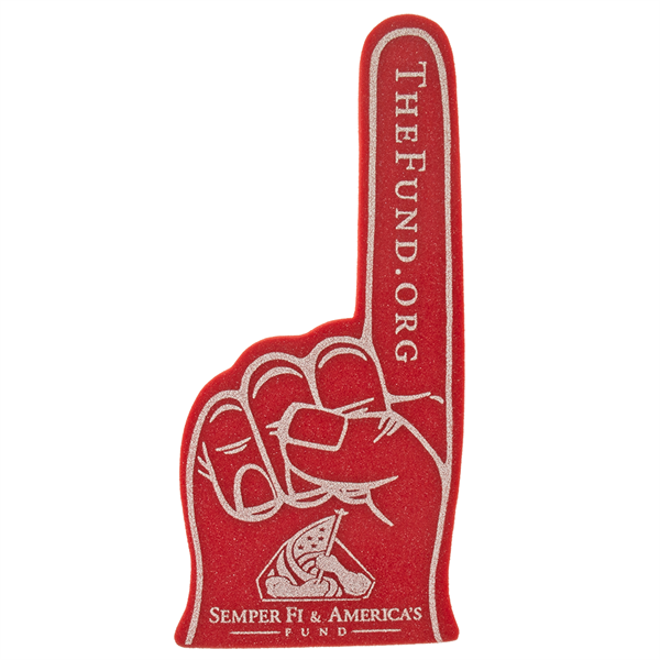 16" Classic #1 Foam Finger - 16" Classic #1 Foam Finger - Image 3 of 4