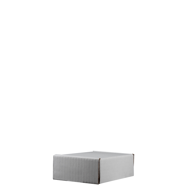 Mailing Box, B-Flute 6" x 4" x 2" - White - A - 048 sq in - Mailing Box, B-Flute 6" x 4" x 2" - White - A - 048 sq in - Image 7 of 7