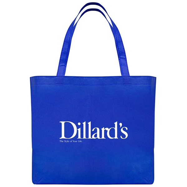 20x13 Eco-Friendly 80GSM Non-Woven Tote - 20x13 Eco-Friendly 80GSM Non-Woven Tote - Image 2 of 14