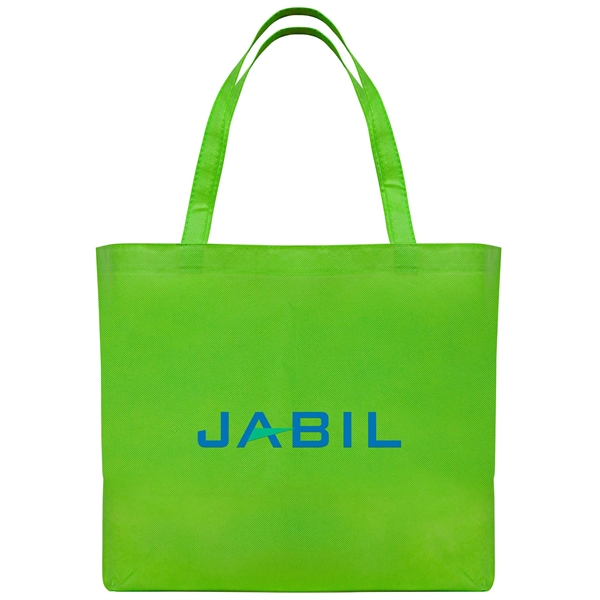 20x13 Eco-Friendly 80GSM Non-Woven Tote - 20x13 Eco-Friendly 80GSM Non-Woven Tote - Image 4 of 14