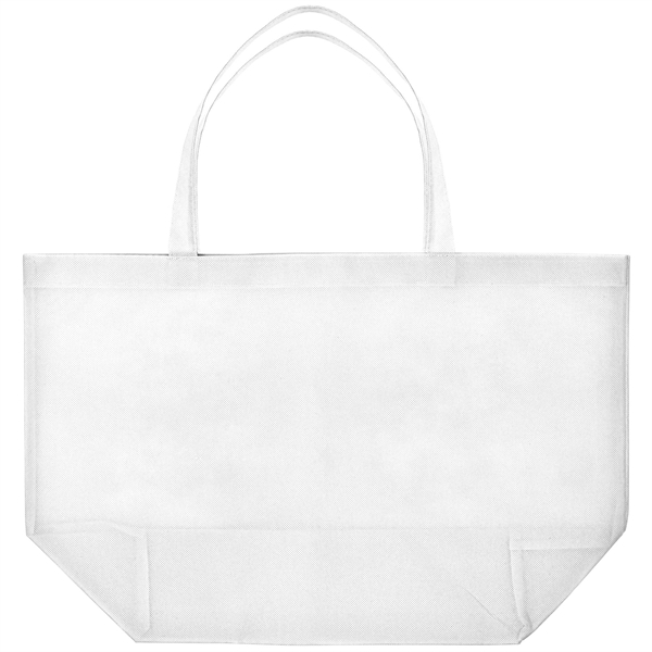 20x13 Eco-Friendly 80GSM Non-Woven Tote - 20x13 Eco-Friendly 80GSM Non-Woven Tote - Image 8 of 14