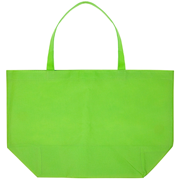 20x13 Eco-Friendly 80GSM Non-Woven Tote - 20x13 Eco-Friendly 80GSM Non-Woven Tote - Image 12 of 14