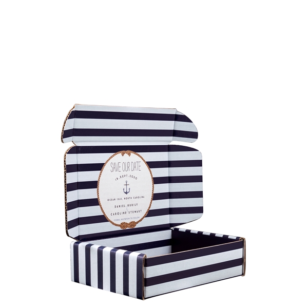 Mailing Box, B-Flute 7" x 5" x 2" - White - B - 070 sq in - Mailing Box, B-Flute 7" x 5" x 2" - White - B - 070 sq in - Image 1 of 7