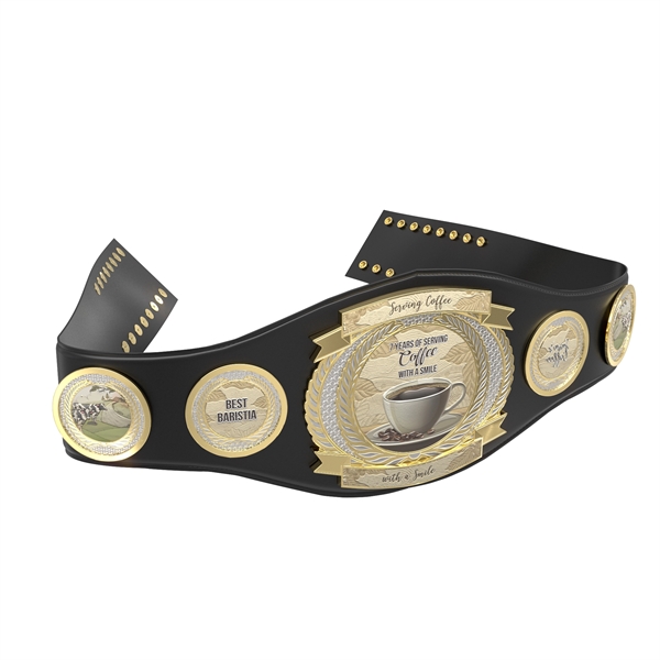 Express Vibraprint® Perpetual Champion Award Belt- Round - Express Vibraprint® Perpetual Champion Award Belt- Round - Image 2 of 16