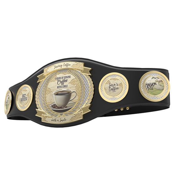 Express Vibraprint® Perpetual Champion Award Belt- Round - Express Vibraprint® Perpetual Champion Award Belt- Round - Image 0 of 16