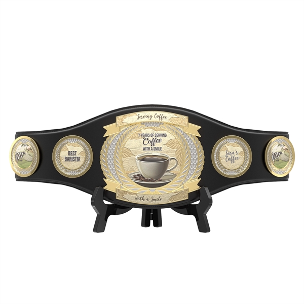 Express Vibraprint® Perpetual Champion Award Belt- Round - Express Vibraprint® Perpetual Champion Award Belt- Round - Image 7 of 16