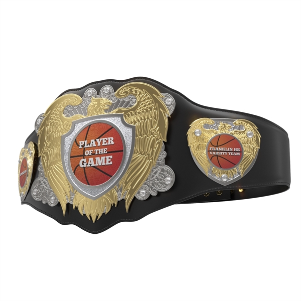 Express Vibraprint® Legion Award Belt w/ Black Leather - Express Vibraprint® Legion Award Belt w/ Black Leather - Image 0 of 29