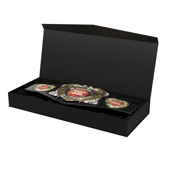 Express Vibraprint® Legion Award Belt w/ Black Leather - Express Vibraprint® Legion Award Belt w/ Black Leather - Image 6 of 29