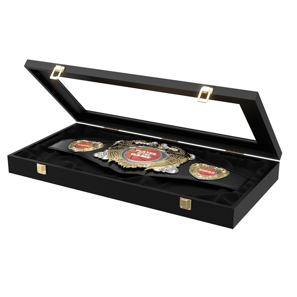 Express Vibraprint® Legion Award Belt w/ Black Leather - Express Vibraprint® Legion Award Belt w/ Black Leather - Image 8 of 29