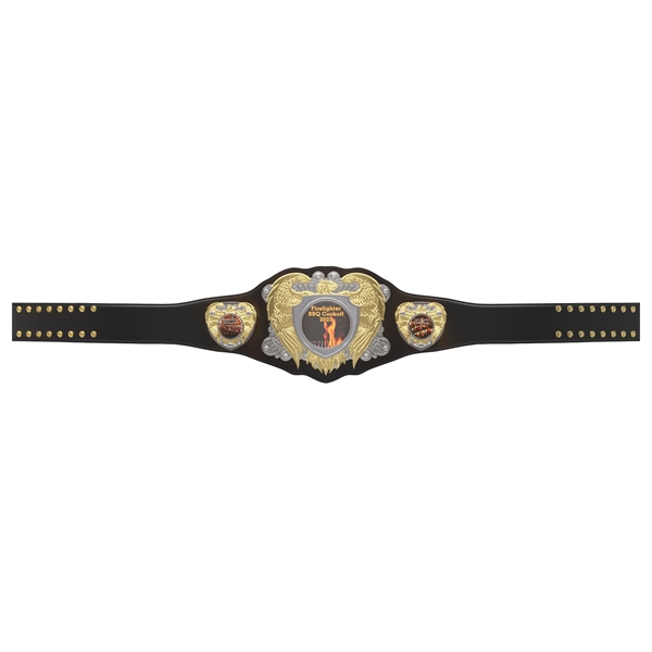 Express Vibraprint® Legion Award Belt w/ Black Leather - Express Vibraprint® Legion Award Belt w/ Black Leather - Image 10 of 29