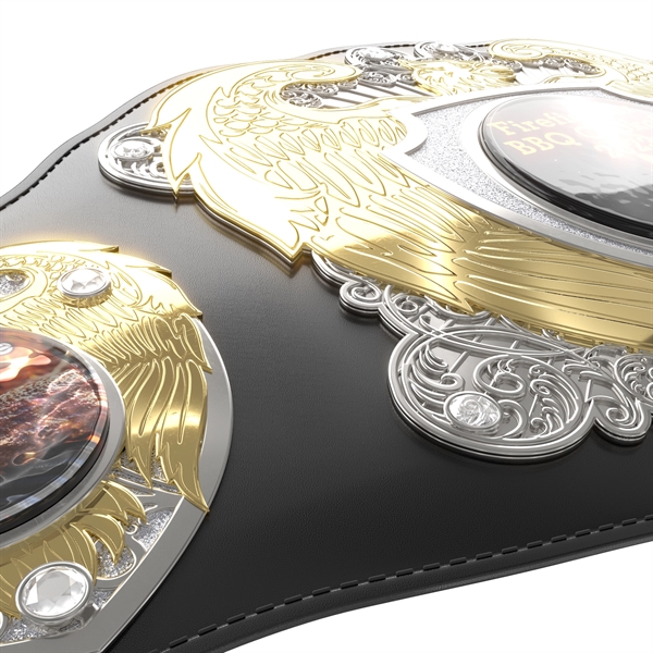 Express Vibraprint® Legion Award Belt w/ Black Leather - Express Vibraprint® Legion Award Belt w/ Black Leather - Image 15 of 29